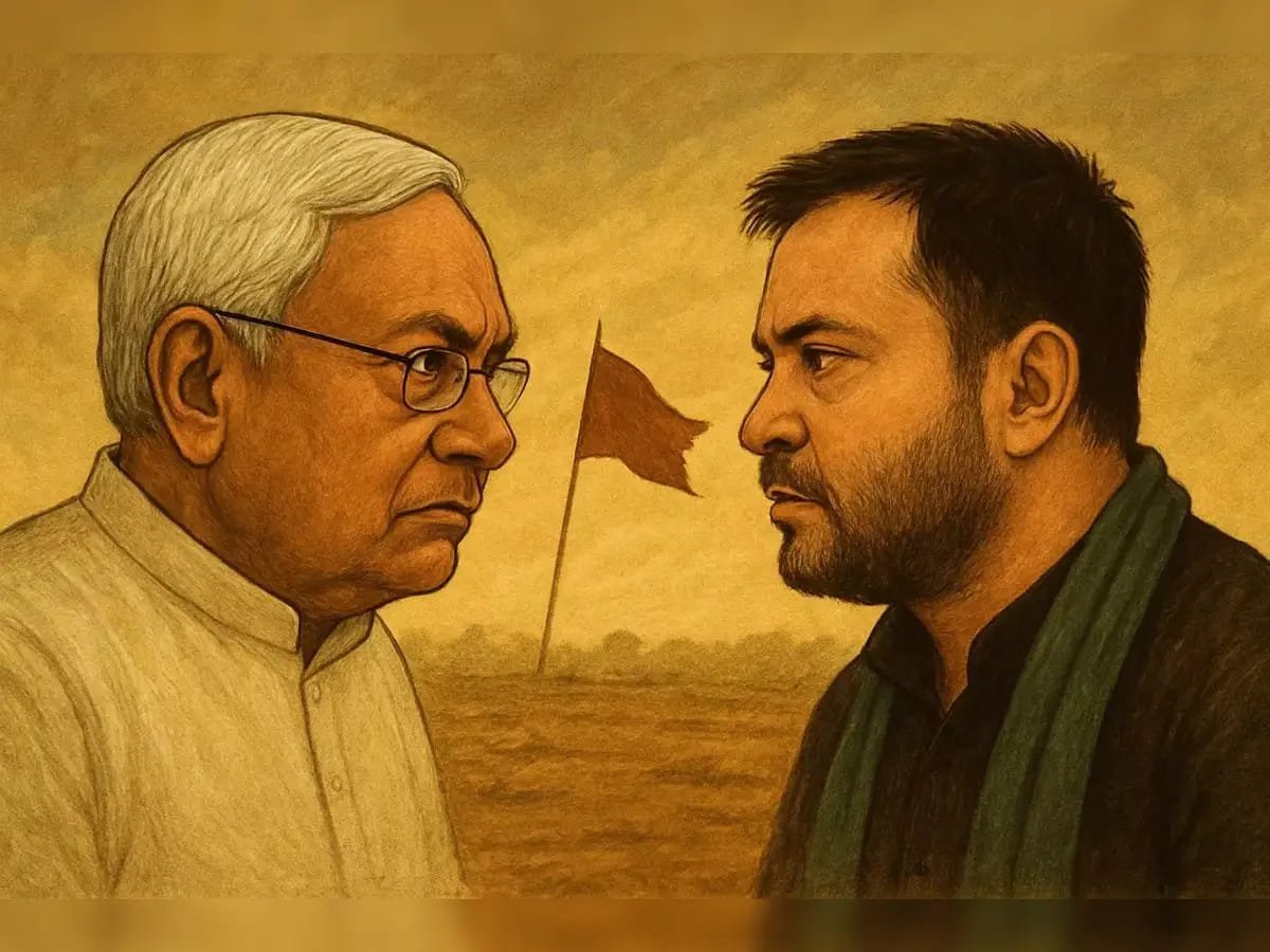Leaders on the job for the Mahamerger in Bihar